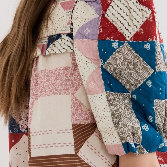 Sea Nohr Quilt Puff Sleeve Top - Picture 5 of 7